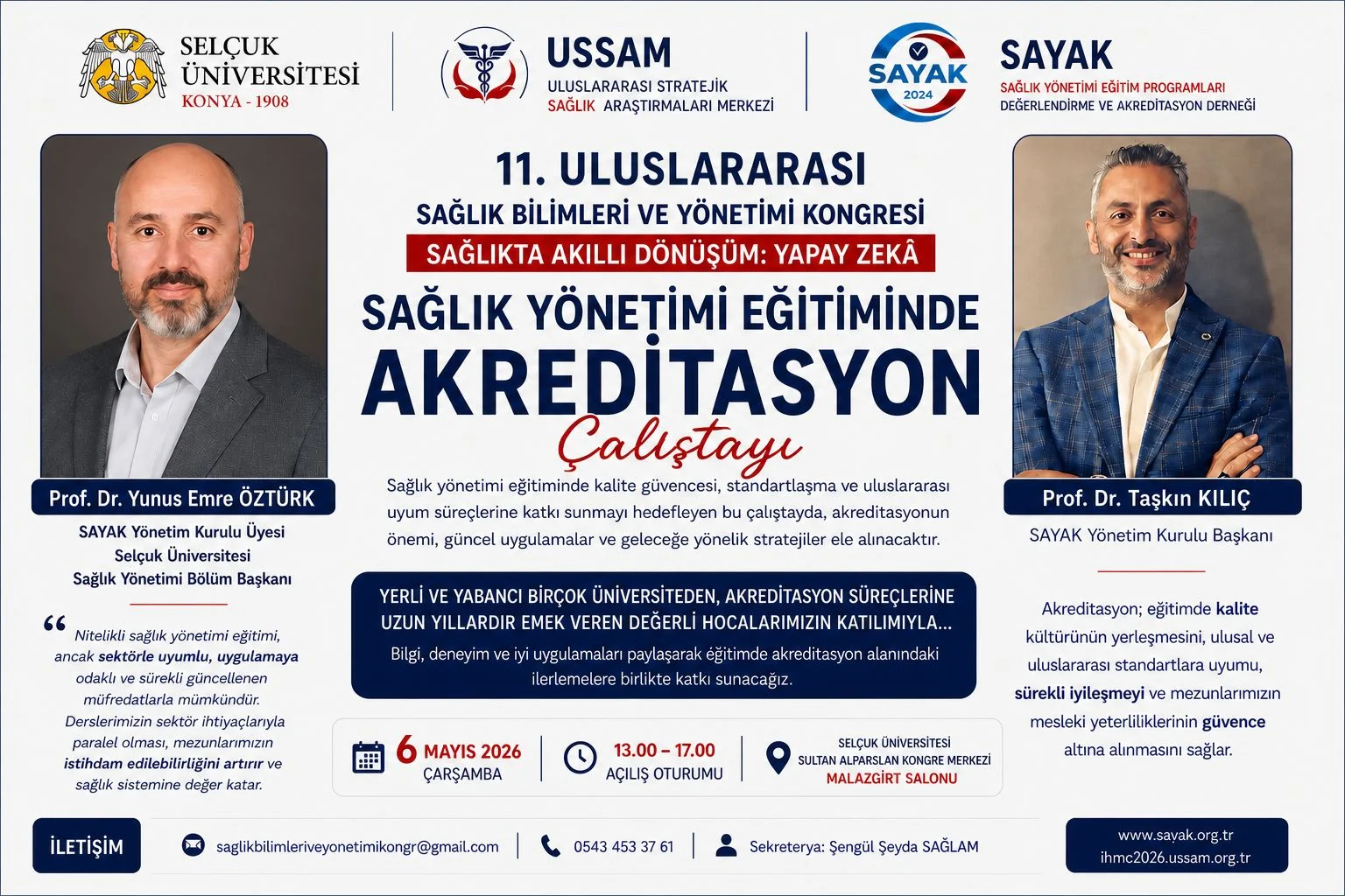 SAYAK AKREDİTASYON ÇALIŞTAYI